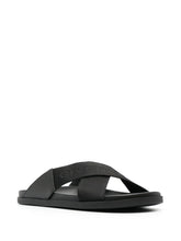 crossover-strap flat slides
